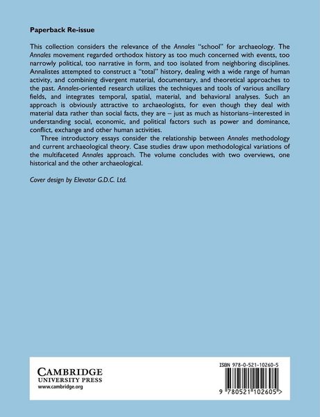 Produktbild: Archaeology, Annales, and Ethnohistory