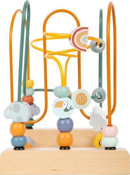 Produktbild: small foot 11956 - Motorikschleife Safari, Holz/Metall, H&ouml;he: 22 cm