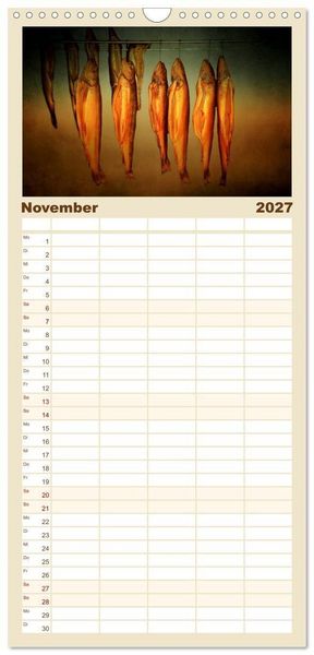 Produktbild: Familienplaner 2027 - Der K&uuml;chenkalender mit 5 Spalten (Wandkalender, 21 x 45 cm) CALVENDO