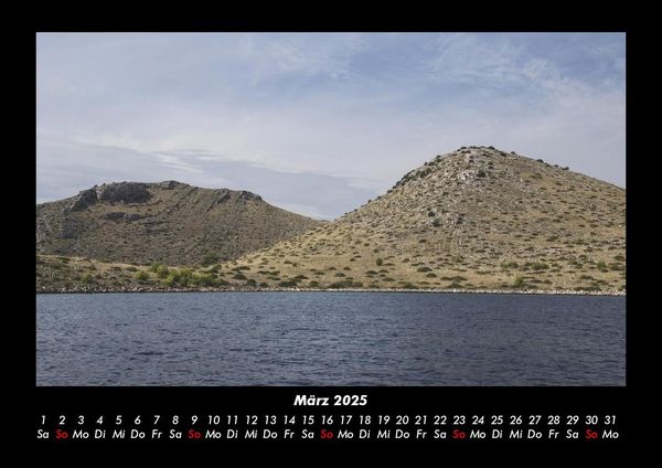 Produktbild: Landschaftskalender 2025 Fotokalender DIN A3
