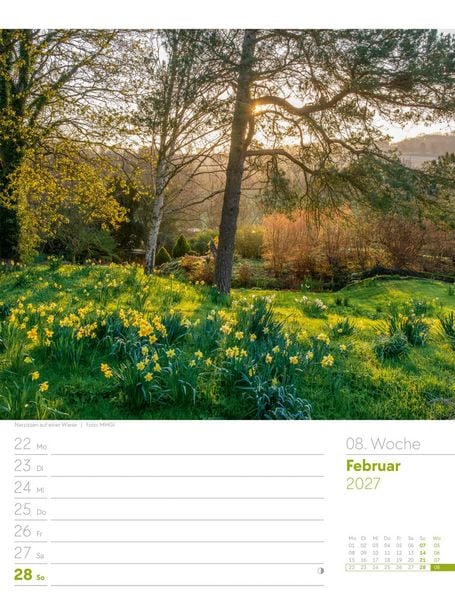 Produktbild: Gartengl&uuml;ck Wochenplaner Kalender 2027
