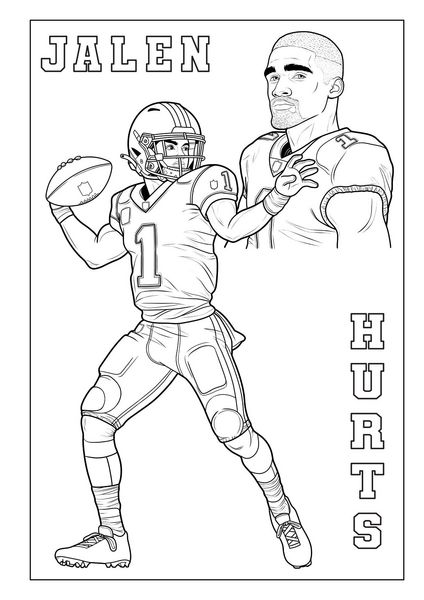 Produktbild: Touchdown Helden &ndash; Das ultimative American-Football-Malbuch f&uuml;r Kinder ab 6 Jahren