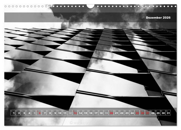 Produktbild: Architektur: Geometrie des Lichts (Wandkalender 2026 DIN A3 quer), CALVENDO Monatskalender