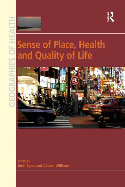 Produktbild: Sense of Place, Health and Quality of Life