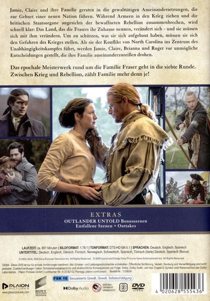 Produktbild: Outlander - Season 7 [6 DVDs]