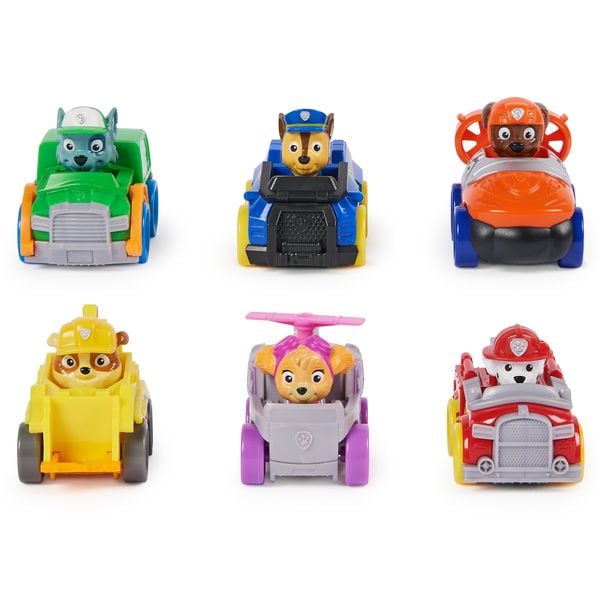 Produktbild: PAW Patrol Pup Squad Racers &ndash; 6-teiliges Fahrzeug-Geschenkset