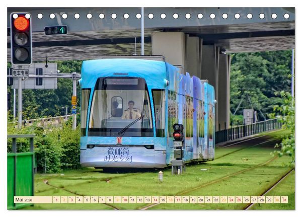 Produktbild: Ich fahre gern Stra&szlig;enbahn (Tischkalender 2026 DIN A5 quer), CALVENDO Monatskalender