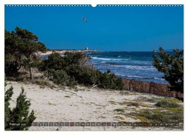 Produktbild: Ibiza K&uuml;ste, Buchten und Str&auml;nde (hochwertiger Premium Wandkalender 2026 DIN A2 quer), Kunstdruck in Hochglanz
