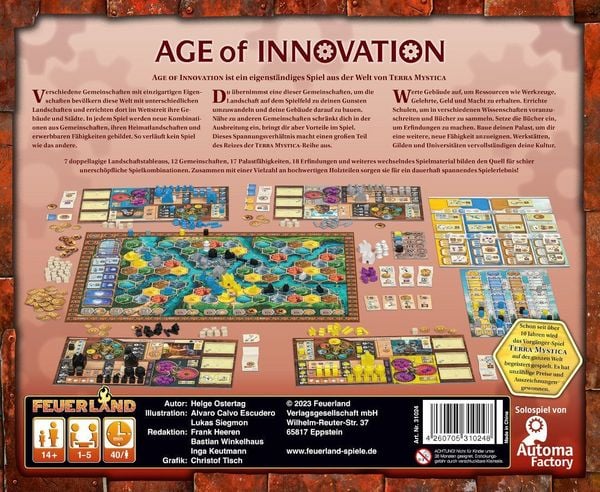 Produktbild: Age of Innovation - DE