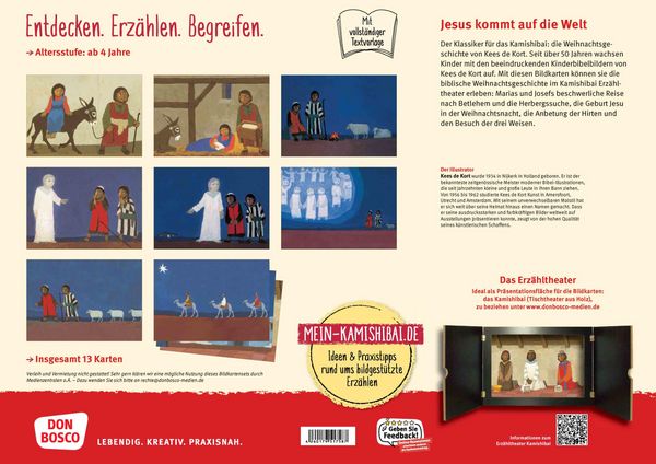 Produktbild: Jesus ist geboren. Kamishibai Bildkartenset