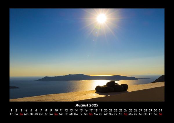 Produktbild: Landschaftskalender 2025 Fotokalender DIN A3