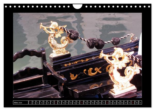 Produktbild: Romantisches Fernweh - Venedig (Wandkalender 2026 DIN A4 quer), CALVENDO Monatskalender