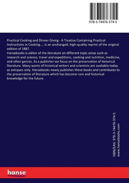 Produktbild: Practical Cooking and Dinner Giving