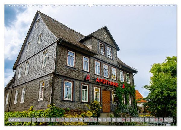 Produktbild: Ein Blick auf Herbstein (hochwertiger Premium Wandkalender 2026 DIN A2 quer), Kunstdruck in Hochglanz