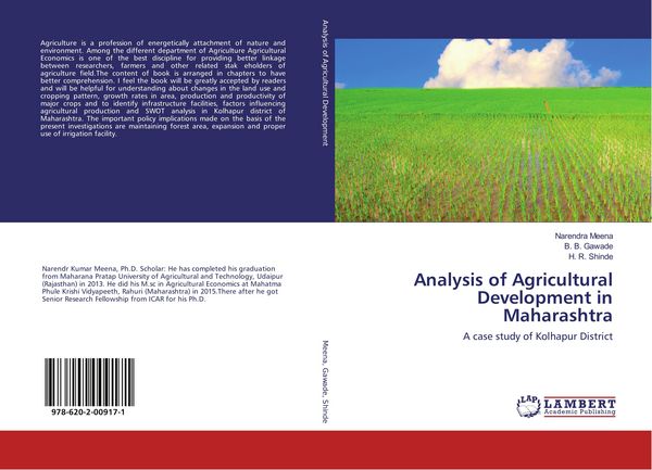 Produktbild: Analysis of Agricultural Development in Maharashtra