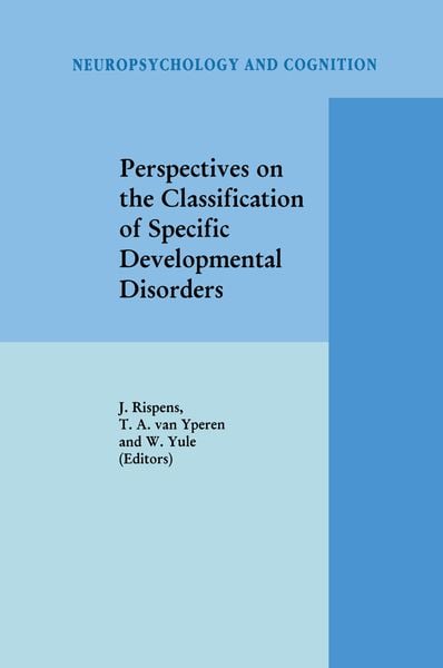 Produktbild: Perspectives on the Classification of Specific Developmental Disorders