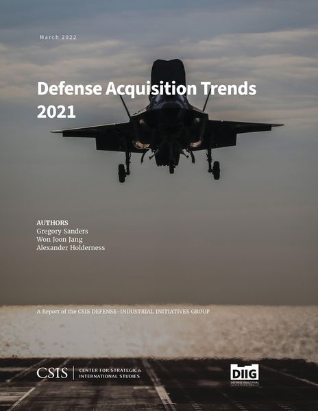 Produktbild: Defense Acquisition Trends 2021