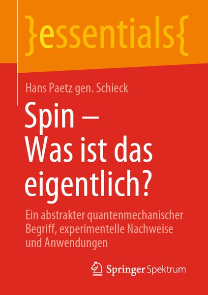 Produktbild: Spin &ndash; Was ist das eigentlich?