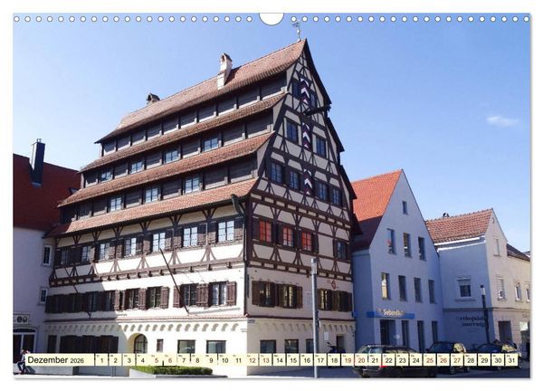 Produktbild: Unterwegs in Memmingen (Wandkalender 2026 DIN A3 quer), CALVENDO Monatskalender