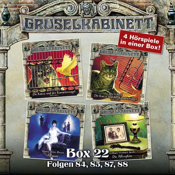 Produktbild: Gruselkabinett - Folgen 84, 85, 87, 88