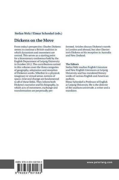 Produktbild: Dickens on the Move