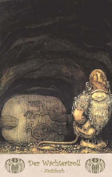 Der Wächtertroll - Notizbuch (Trolle und Goblins), Taschenbuch von John Bauer , Elizabeth M. Potter, BoD – Books on Demand, 9783752811582