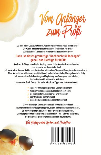 Produktbild: Das gro&szlig;e Teenager Kochbuch - inkl. Ern&auml;hrungsratgeber und 150 leckere und schmackhafte Rezepte f&uuml;r junge K&ouml;che!