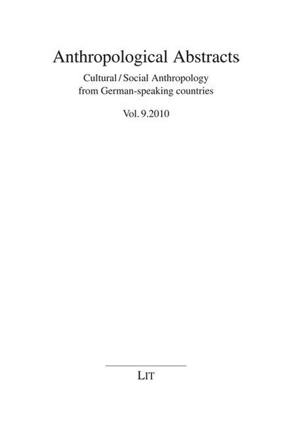 Produktbild: Anthropological Abstracts 9/2010