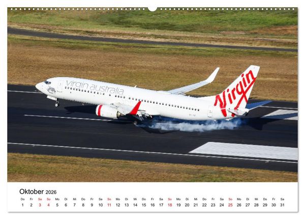 Produktbild: From Above - Die etwas andere Perspektive auf Flugzeuge (Wandkalender 2026 DIN A2 quer), CALVENDO Monatskalender