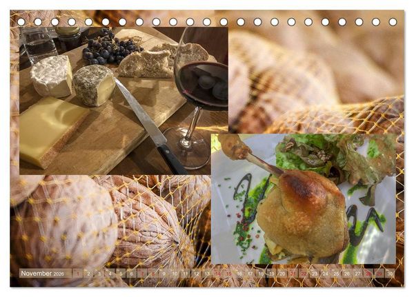 Produktbild: Dordogne Mon Amour (Tischkalender 2026 DIN A5 quer), CALVENDO Monatskalender