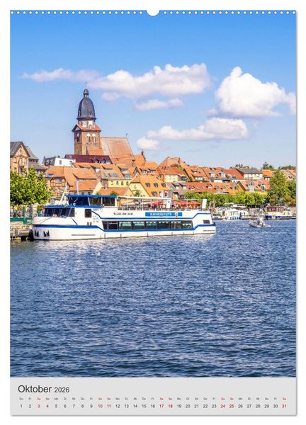Produktbild: An den gro&szlig;en Seen der Mecklenburgischen Seenplatte (hochwertiger Premium Wandkalender 2026 DIN A2 hoch), Kunstdruck in Hochglanz