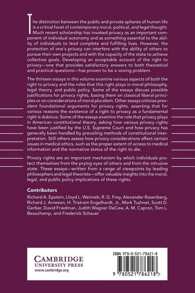 Produktbild: The Right to Privacy