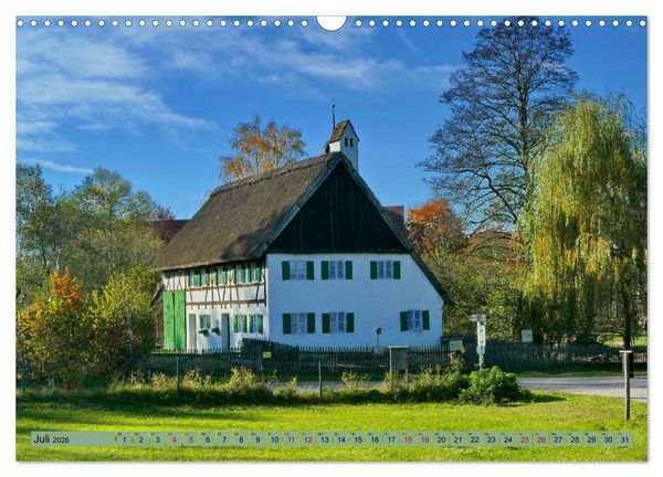 Produktbild: Die Stauden - Malerische Landschaft zwischen Wertach und Mindel (Wandkalender 2026 DIN A3 quer), CALVENDO Monatskalender