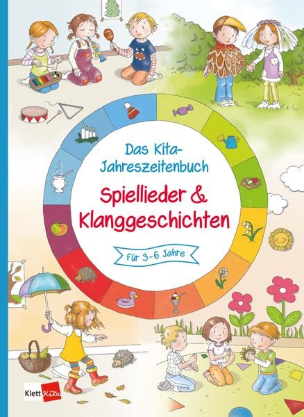 Produktbild: Das Kita-Jahreszeitenbuch: Spiellieder & Klanggeschichten