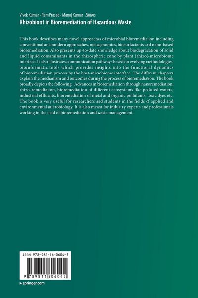 Produktbild: Rhizobiont in Bioremediation of Hazardous Waste