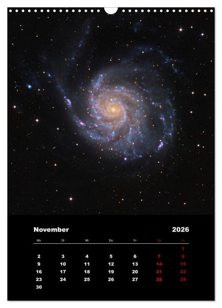 Produktbild: Das Universum (Wandkalender 2026 DIN A3 hoch), CALVENDO Monatskalender