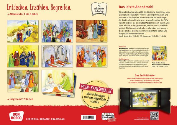 Produktbild: Das letzte Abendmahl. Kamishibai Bildkartenset.