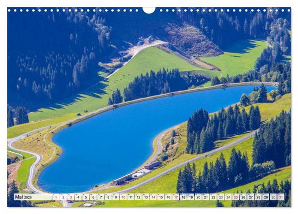 Produktbild: Gr&uuml;&szlig;e aus Hinterglemm (Wandkalender 2026 DIN A3 quer), CALVENDO Monatskalender