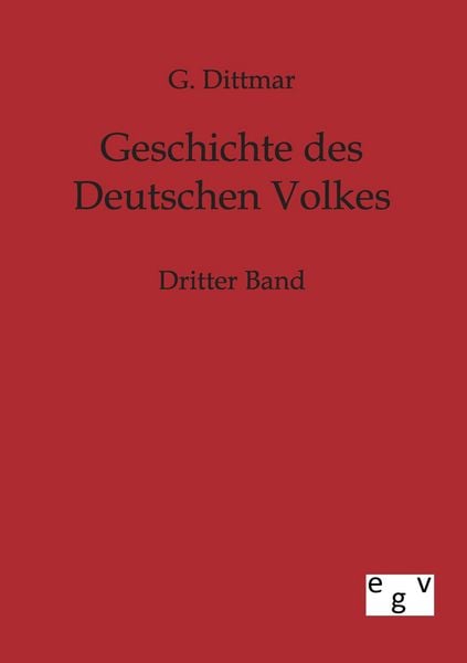 Produktbild: Geschichte des Deutschen Volkes