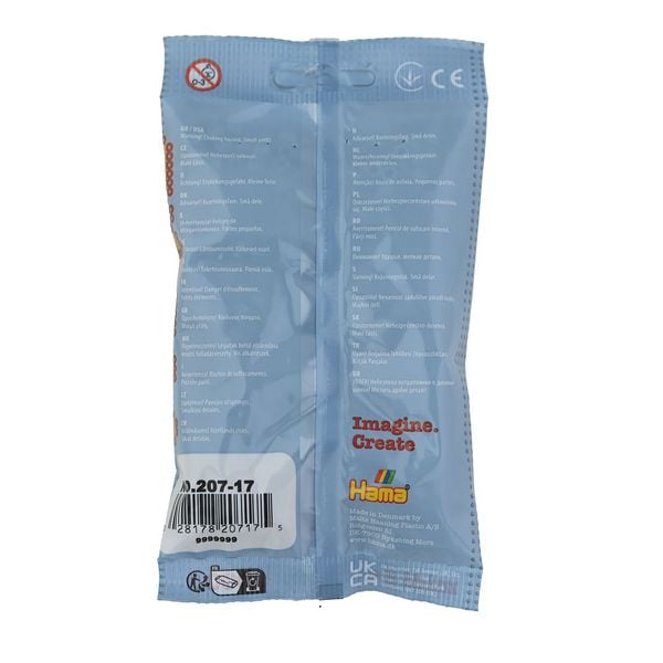Produktbild: Hama&reg; B&uuml;gelperlen Perlen, grau, 1.000 St&uuml;ck.