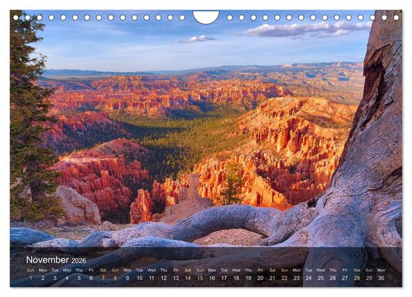 Produktbild: USA the wonderful Southwest (Wall Calendar 2026 DIN A4 landscape), CALVENDO 12 Month Wall Calendar