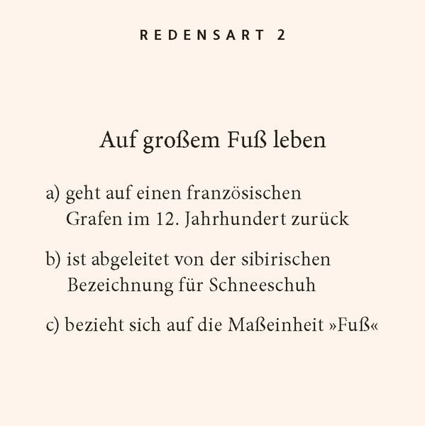 Produktbild: Deutsche Redensarten-Quiz