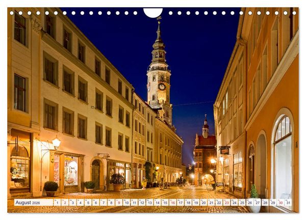 Produktbild: G&Ouml;RLITZ f&uuml;r Nachtschw&auml;rmer (Wandkalender 2026 DIN A4 quer), CALVENDO Monatskalender