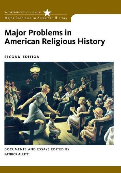 Produktbild: Major Problems in American Religious History