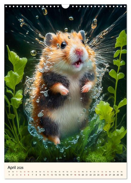 Produktbild: Was f&uuml;r ein Hamster (Wandkalender 2026 DIN A3 hoch), CALVENDO Monatskalender