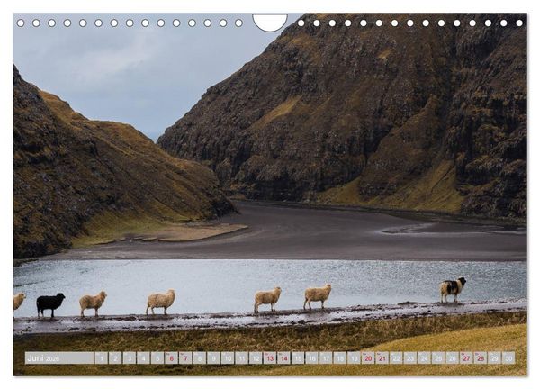 Produktbild: Traumlandschaft im Nordatlantik. F&auml;r&ouml;er Inseln (Wandkalender 2026 DIN A4 quer), CALVENDO Monatskalender