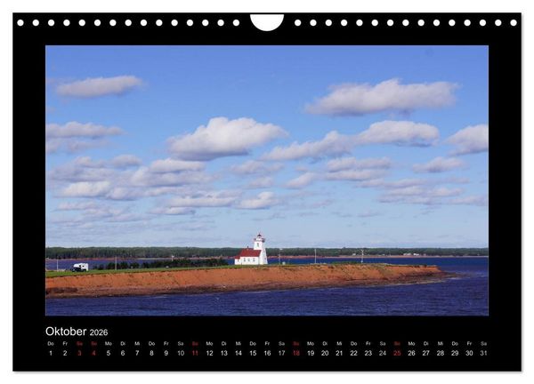 Produktbild: Nova Scotia & Prince Edward Island (Wandkalender 2026 DIN A4 quer), CALVENDO Monatskalender