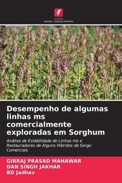 Produktbild: Desempenho de algumas linhas ms comercialmente exploradas em Sorghum