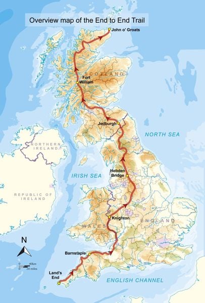 Produktbild: Walking the End to End Trail
