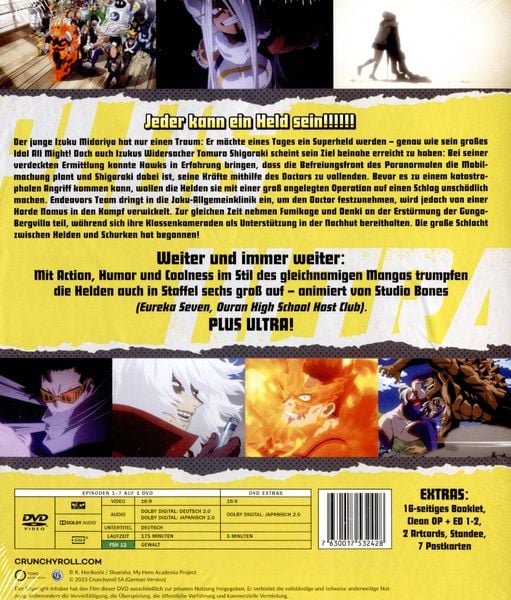 Produktbild: My Hero Academia - 6. Staffel - Vol.1- mit Sammelschuber (Limited Edition)